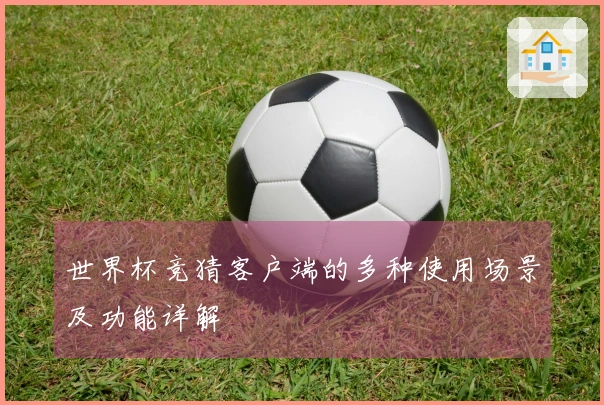 世界杯竞猜客户端的多种使用场景及功能详解