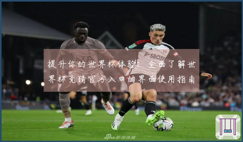 提升你的世界杯体验：全面了解世界杯竞猜官方入口的界面使用指南