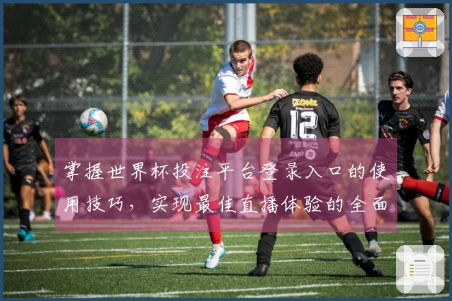 掌握世界杯投注平台登录入口的使用技巧，实现最佳直播体验的全面指南